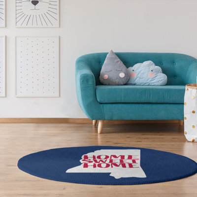 Tapis en poly-chenille mississippi à la maison