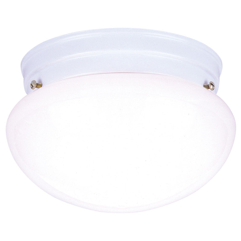 Plafonnier encastré 1 lumière 7,25 po Steadham, H 4,38 po x l 7,25 po x L 7,25 po