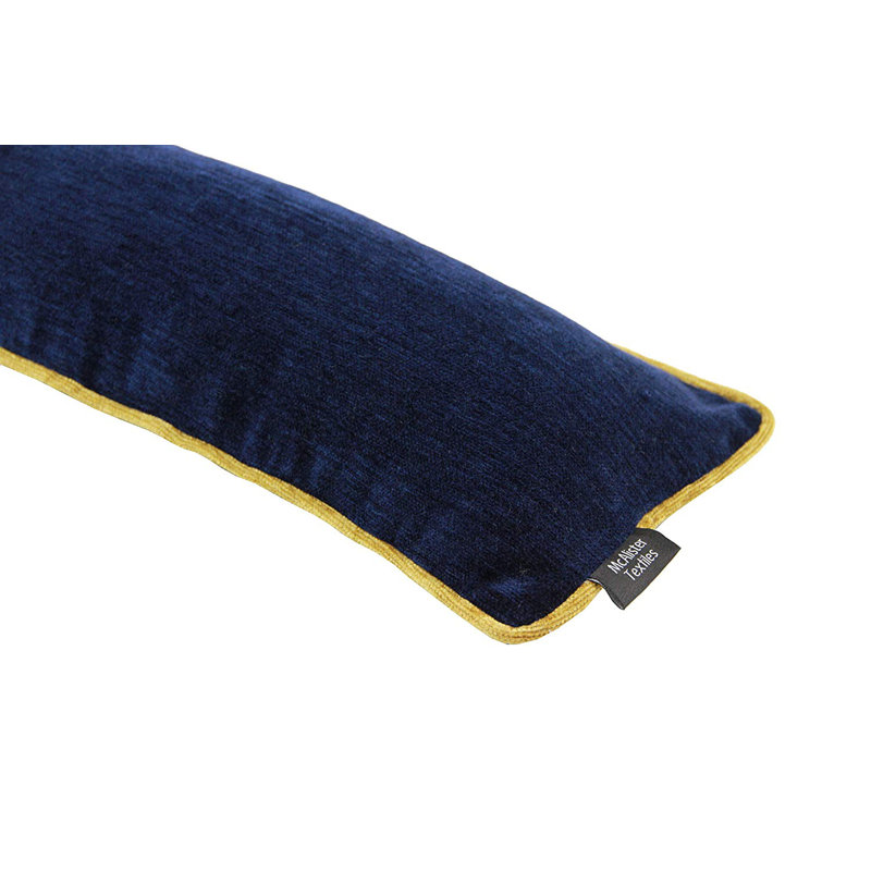 Alston Fabric Draught Excluder, Duck Egg/Lime