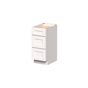 DL Cabinetry (Ready-To-Assemble) Shaker Style Vanity 3 Drawers Base Cabinet
