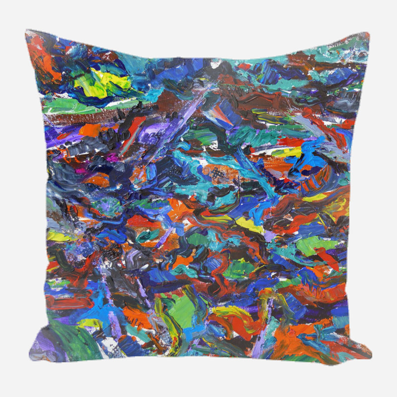 Decorative Linen Throw Pillow Linen Throw Pillow, 9" x 9"
