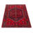 One-of-a-Kind 4'3" X 6'9" New Age Wool Area Rug in Red