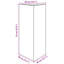 Crystine Metal Elevated Planter-170273296-170273289