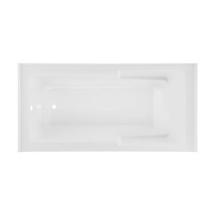 PROFLO 72 x 42 Alcove 8 Jet Whirlpool Bath Tub with Skirt and Left Hand  Pump - Royal Bath Place