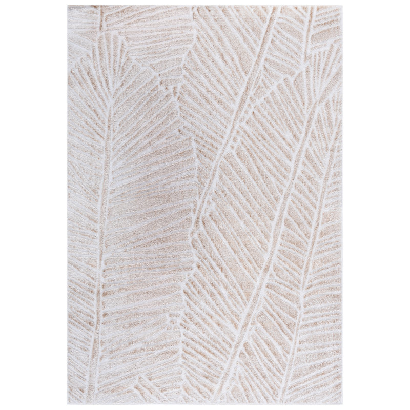 Bhawana Performance Floral Rug, Rectangle 5'3" x 7'6"
