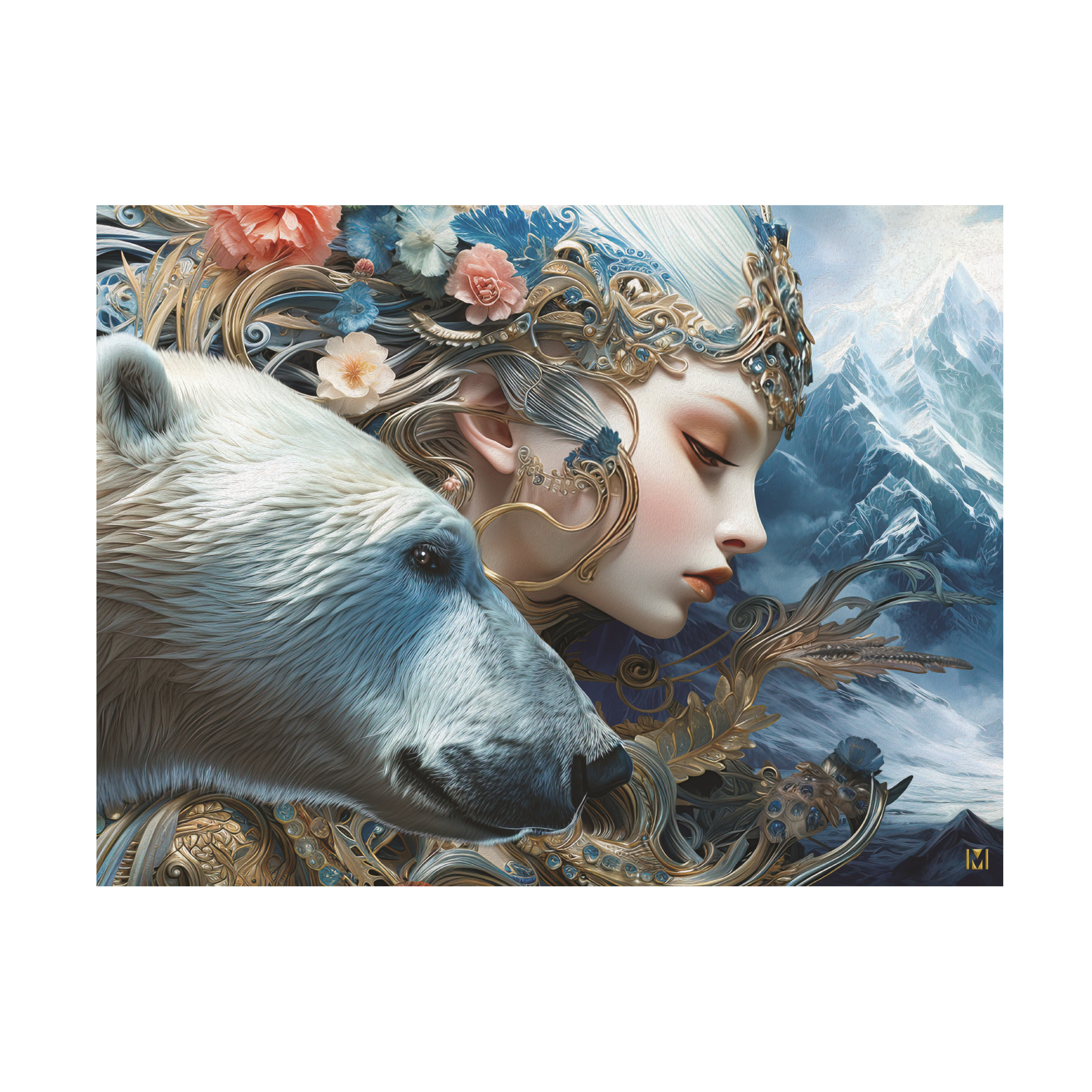 Winston Porter Michael David Ward Snow Queen Canvas Art | Wayfair
