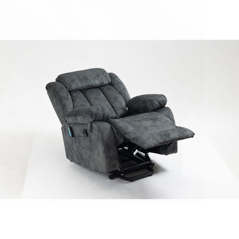Fauteuil inclinable électrique Power Lift, Bleu gris