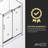 60" - 60.4" W x 70" H Framed Shower Door-83388772