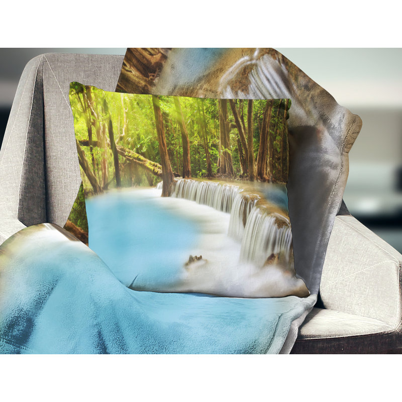 Coussin Huai Mae Kamin, 16 po x 1 po, Coussin décoratif