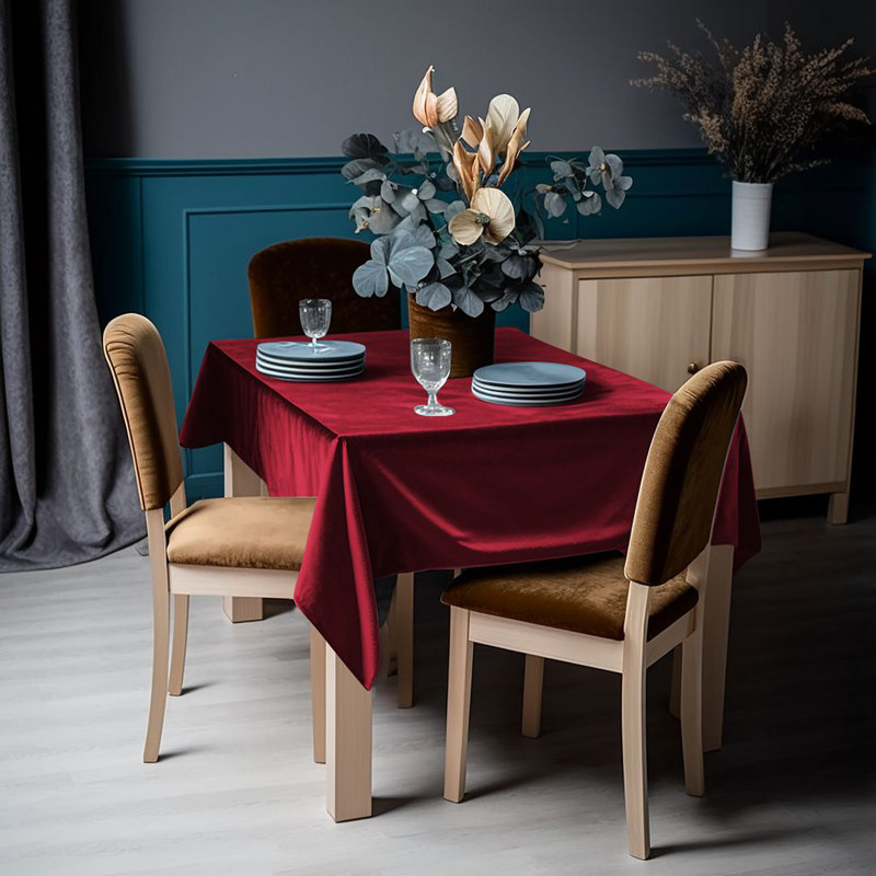 Nappe Luxury, 52 po carré, 53 marron clair