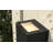Dace 12" 1-Light Textured Black LED Outdoor Wall Lantern-1868090406