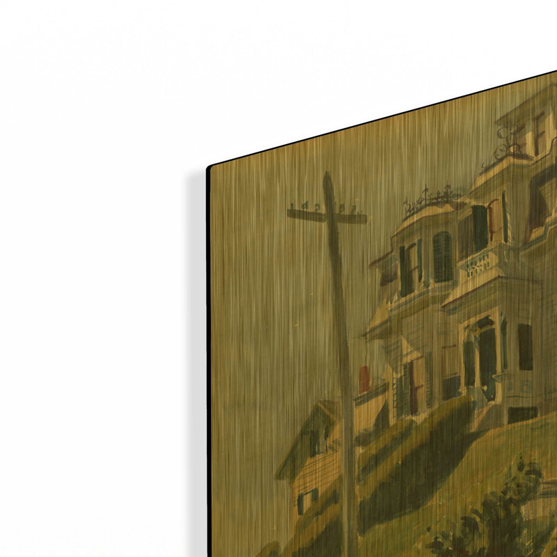 'Haskell' By Edward Hopper Metal Wall Art, 12" H x 16" W