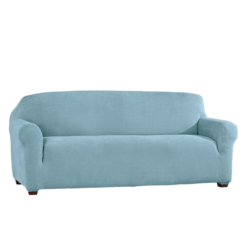 Housse pour meubles en chenille durable, Polyester bleu