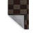 Machine Washable Checkered Brown Area Rug-379272197