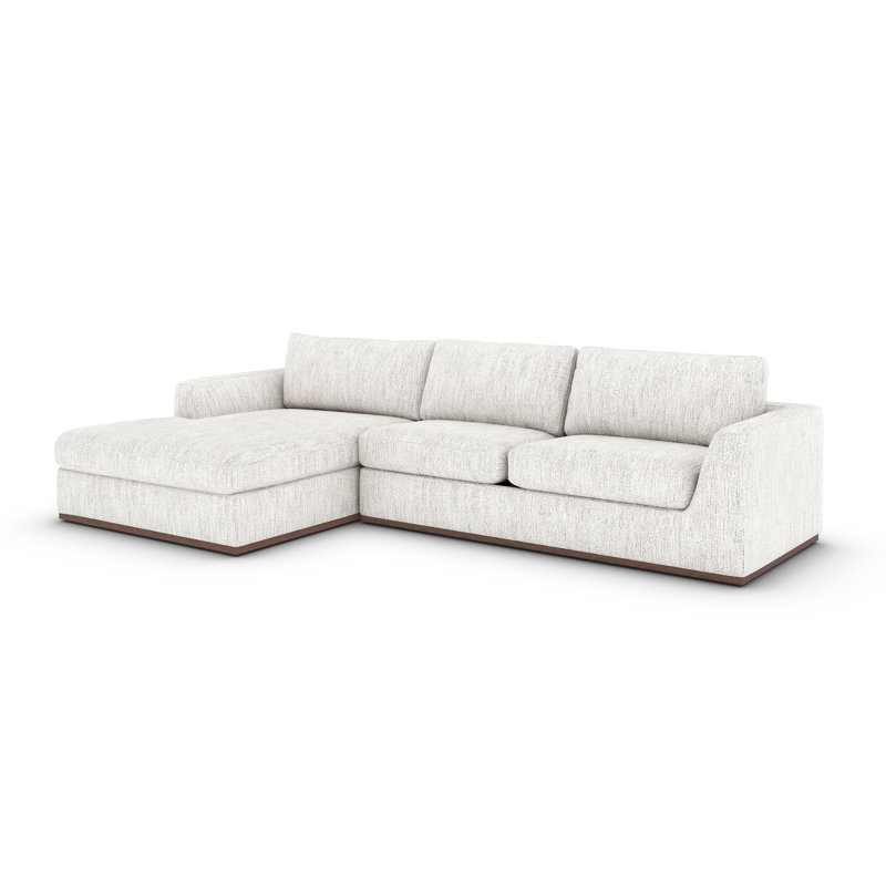 Colt Modular Chaise Sectional, Left Hand Facing, Merino/Cotton