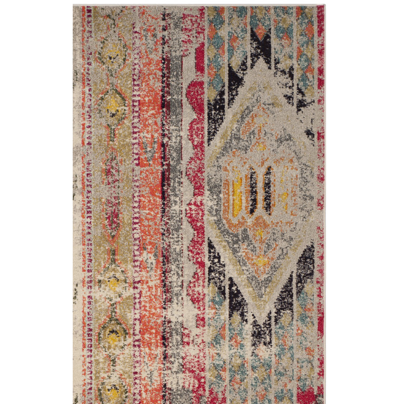 Almyra Southwestern Area Rug, Square 9'