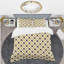 Golden Polka Dot - Ensemble de housse de couette abstrait Glam - Microfibre de polyester-40703445