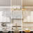 Larika 13 - Light Dimmable Rectangle Chandelier-887080334