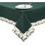 Excelsa tablecloth Nordic Deer cotton 140x240 cm green