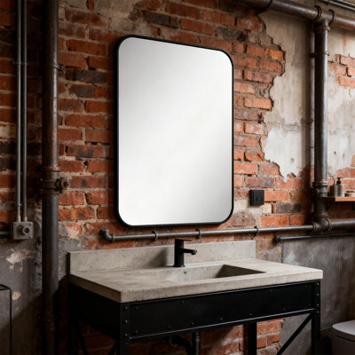Metal Rectangle Mirror