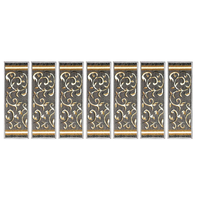 Tapis d'escalier antidérapant Weinert, Gris