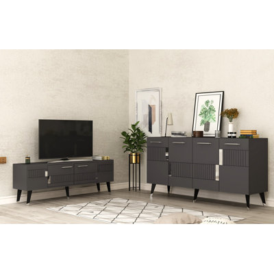 Fechteler 2 Piece Coffee Table Set