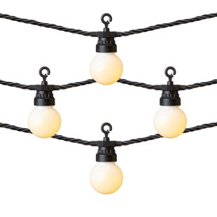600cm LED Battery Powered 20 - Bulb Standard String Light
