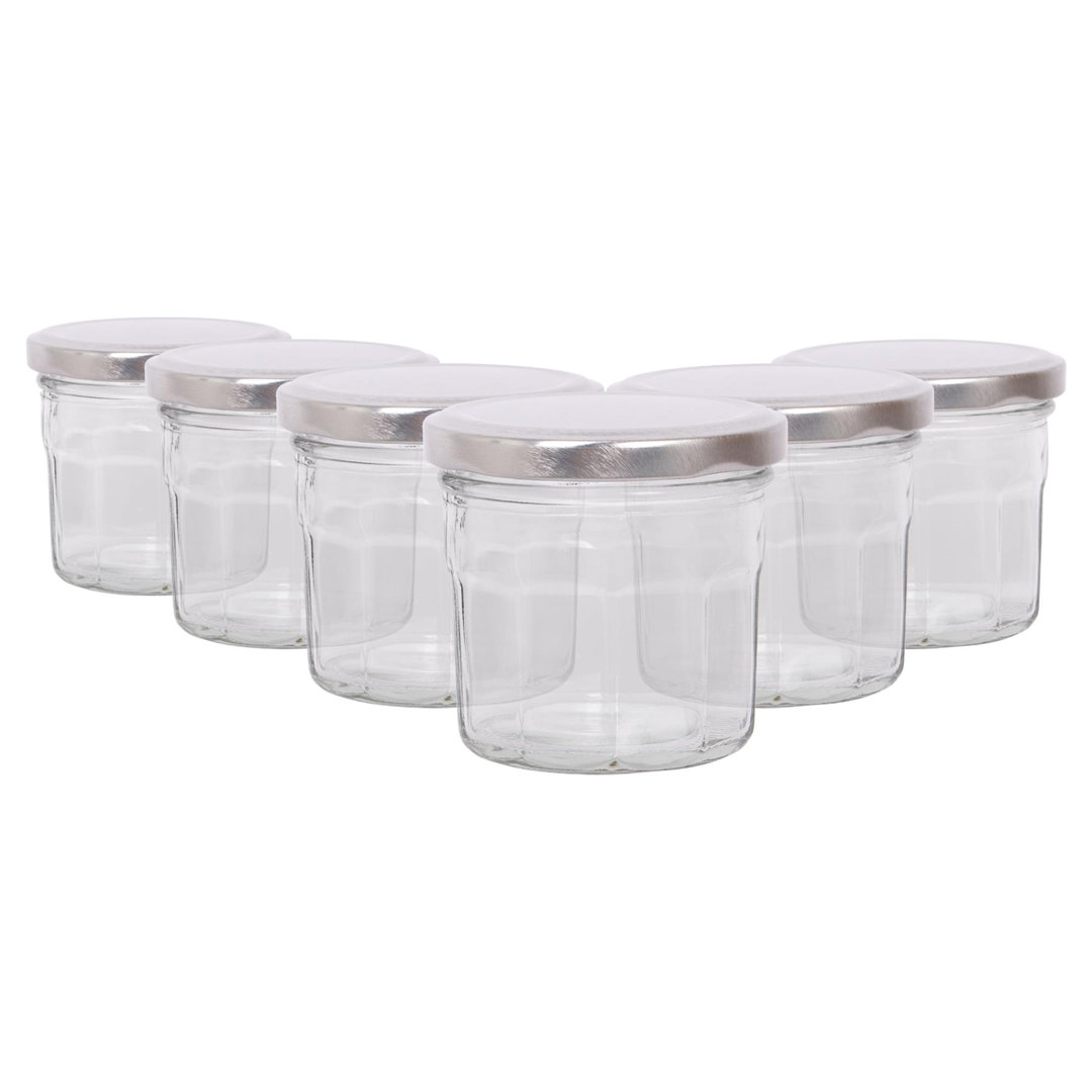 Glass Preserving Jars - Set of 6