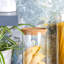 Argon Tableware - Glass Storage Jars with Cork Lids