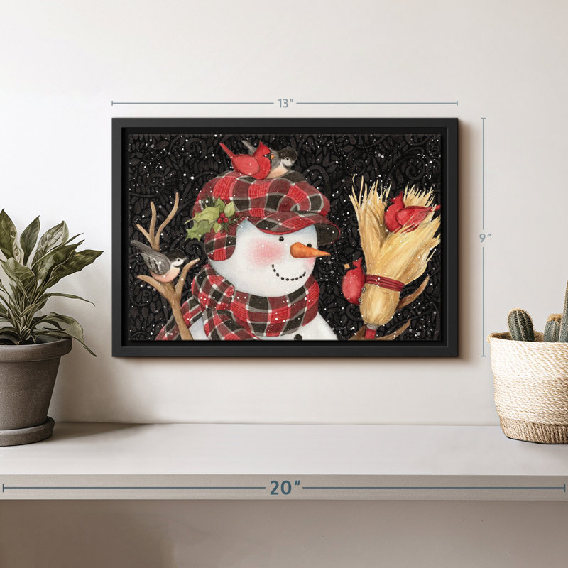 Fêtes «Sam Snowman», H 9 po x l 13 po
