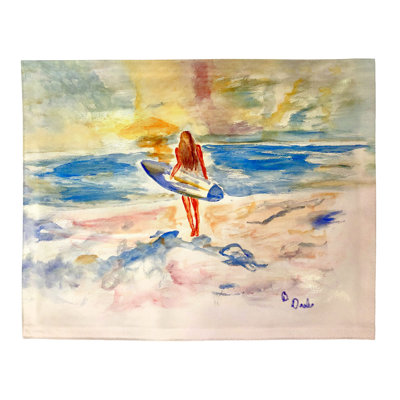 Ensemble de 4 napperons Surfer Girl