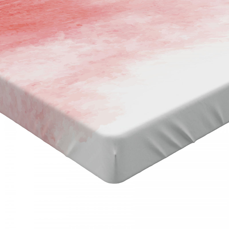 Microfiber Abstract Fitted Sheet, Full Fitted Sheet
