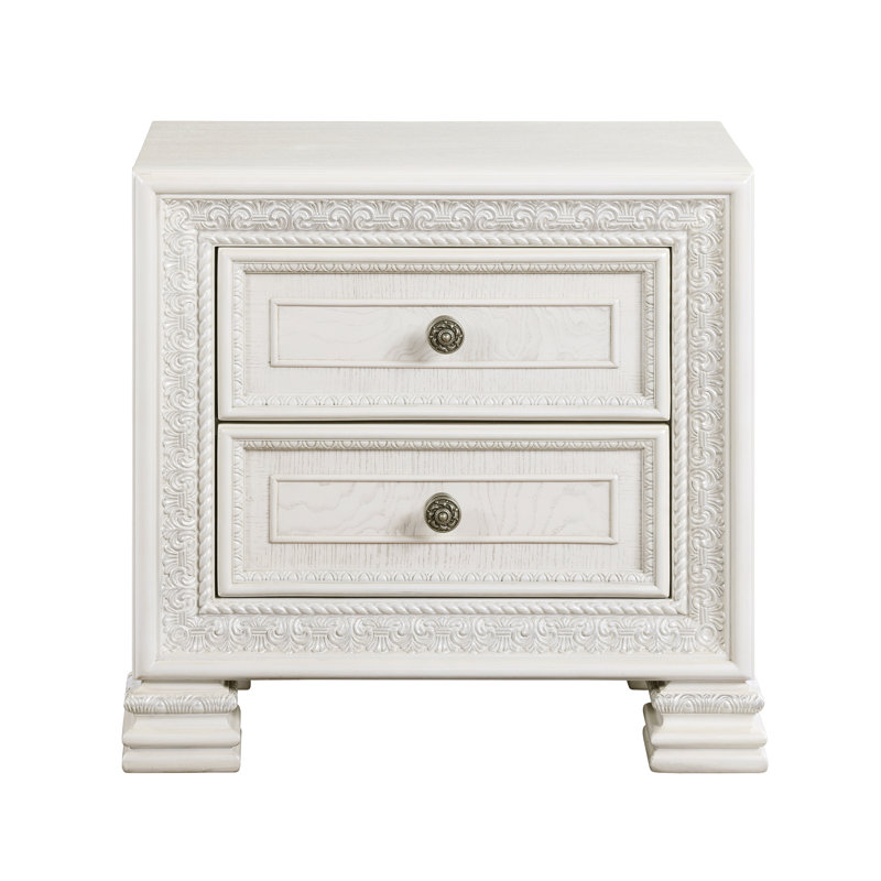 Lucea 28"W 2-Drawer Nightstand