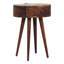 Gefen 40cm W Solid Wood Bedside Table