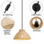 Luminaire suspendu naturel 1 lumière Yahira