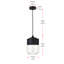 Chamberland 1 - Light Single Pendant-166937581-166937583