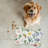 Heritage Florals - Bone Shape Feeding Mat