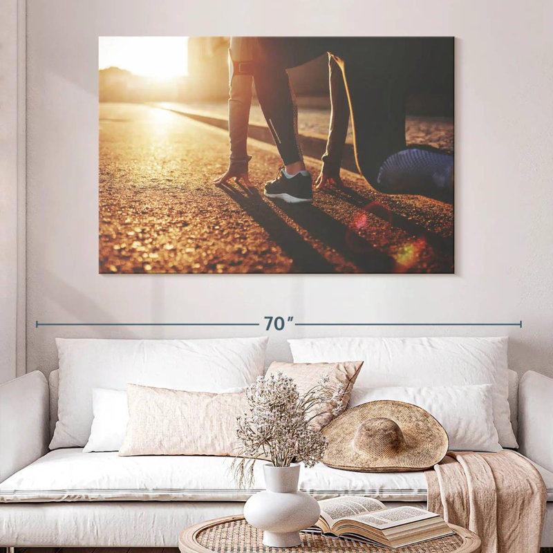 Sireci Athletic Runner, 34" H x 51" W