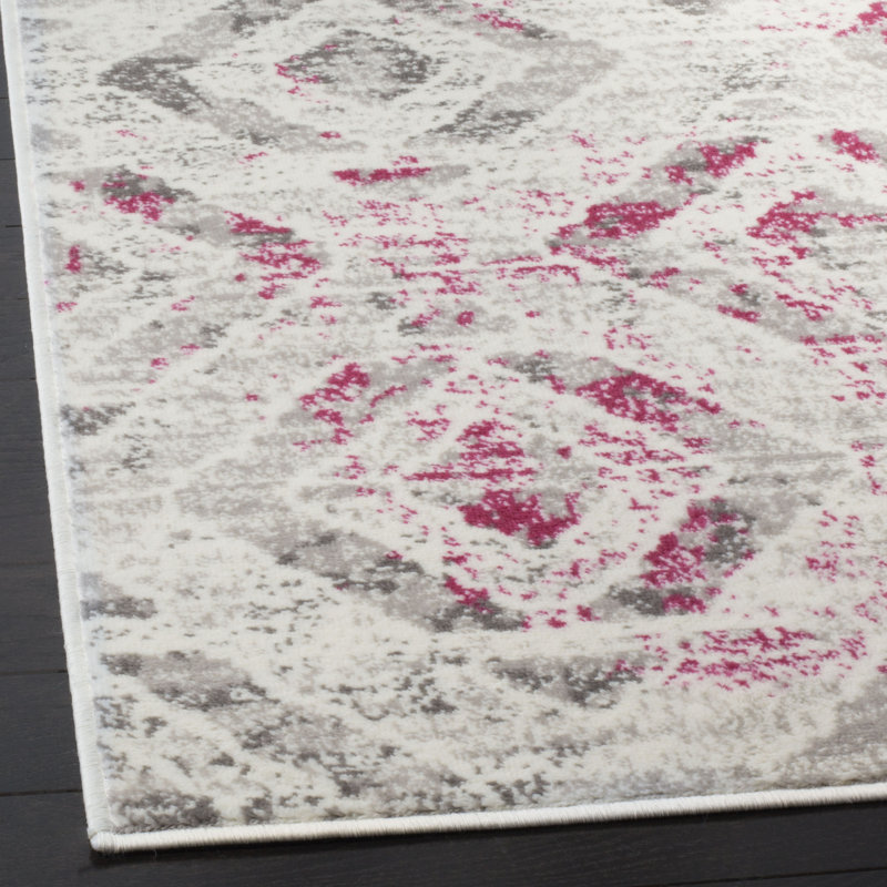 Cohan Performance Geometric Rug, Square 6'7"