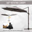 Brenlei 295cm Cantilever Parasol-1711612675