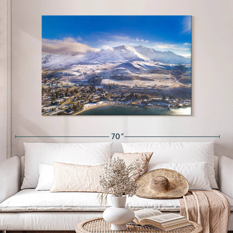 Paysage d'Alvord Lake Chelan