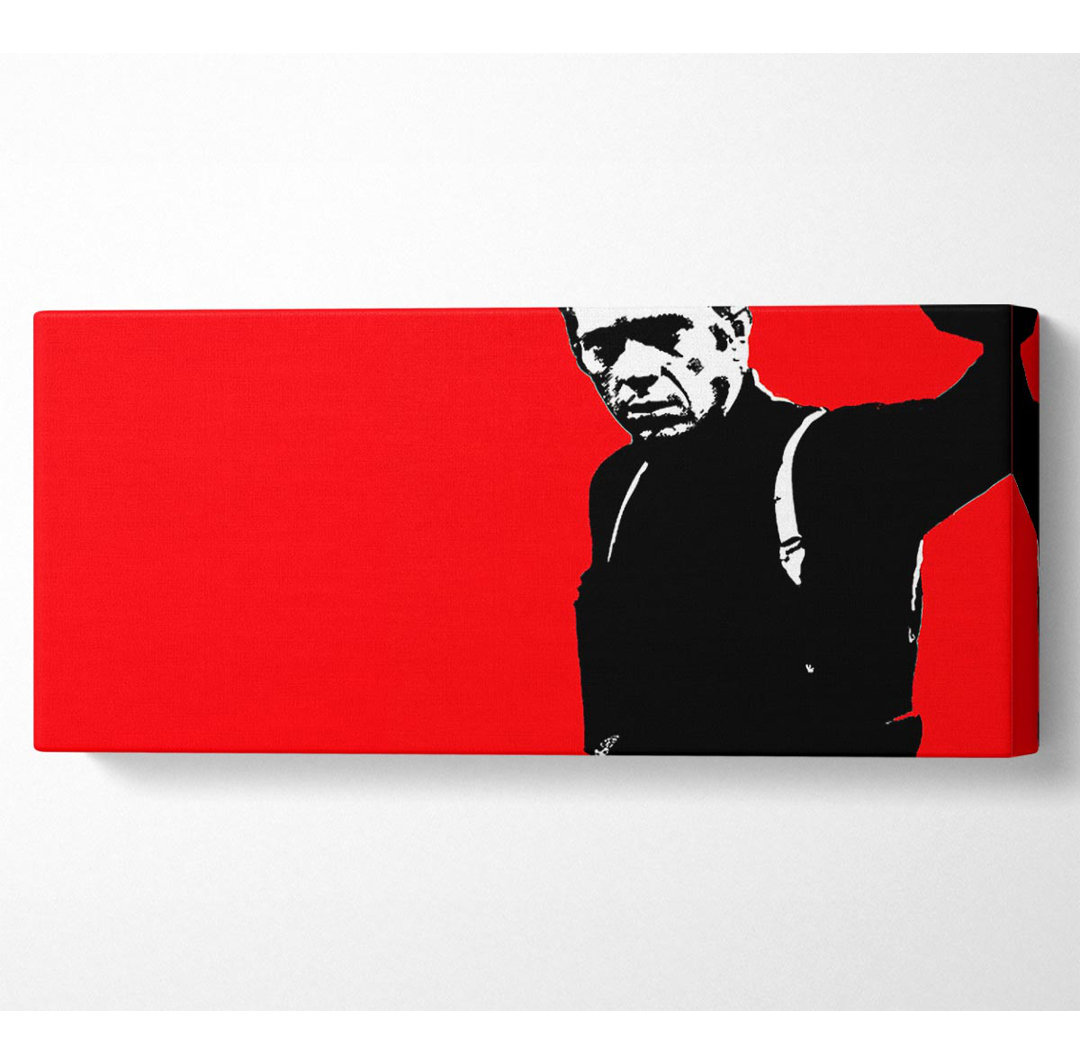 Steve Mcqueen Red - Leinwanddrucke auf Leinwand