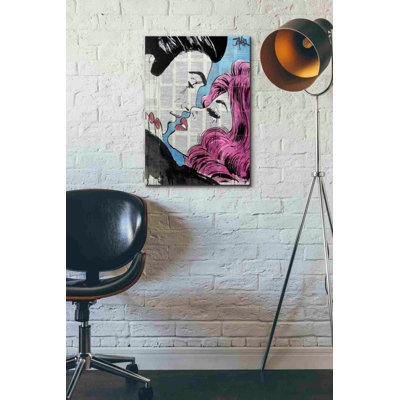 «Moments Like This Go Pop» par Loui Jover, art mural sur toile