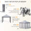 Aaf 3.3m x 3.3m Steel Pop Up Gazebo-1883428152-1883428155