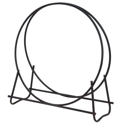 40'' W Metal Log Rack