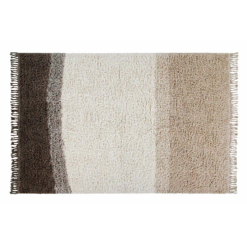 Tapis en laine Free Your Soul Forever Always, Rectangle 4 pi 7 po x 6 pi 7 po