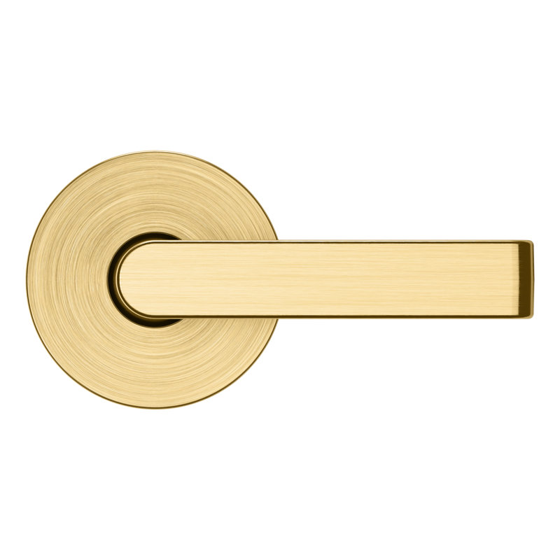 5105 Lever Door Lever, Lifetime (PVD) Satin Brass