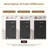 36" Single Bathroom Vanity Set with Sink Top and Mirror, Soft-Close Doors-53228714