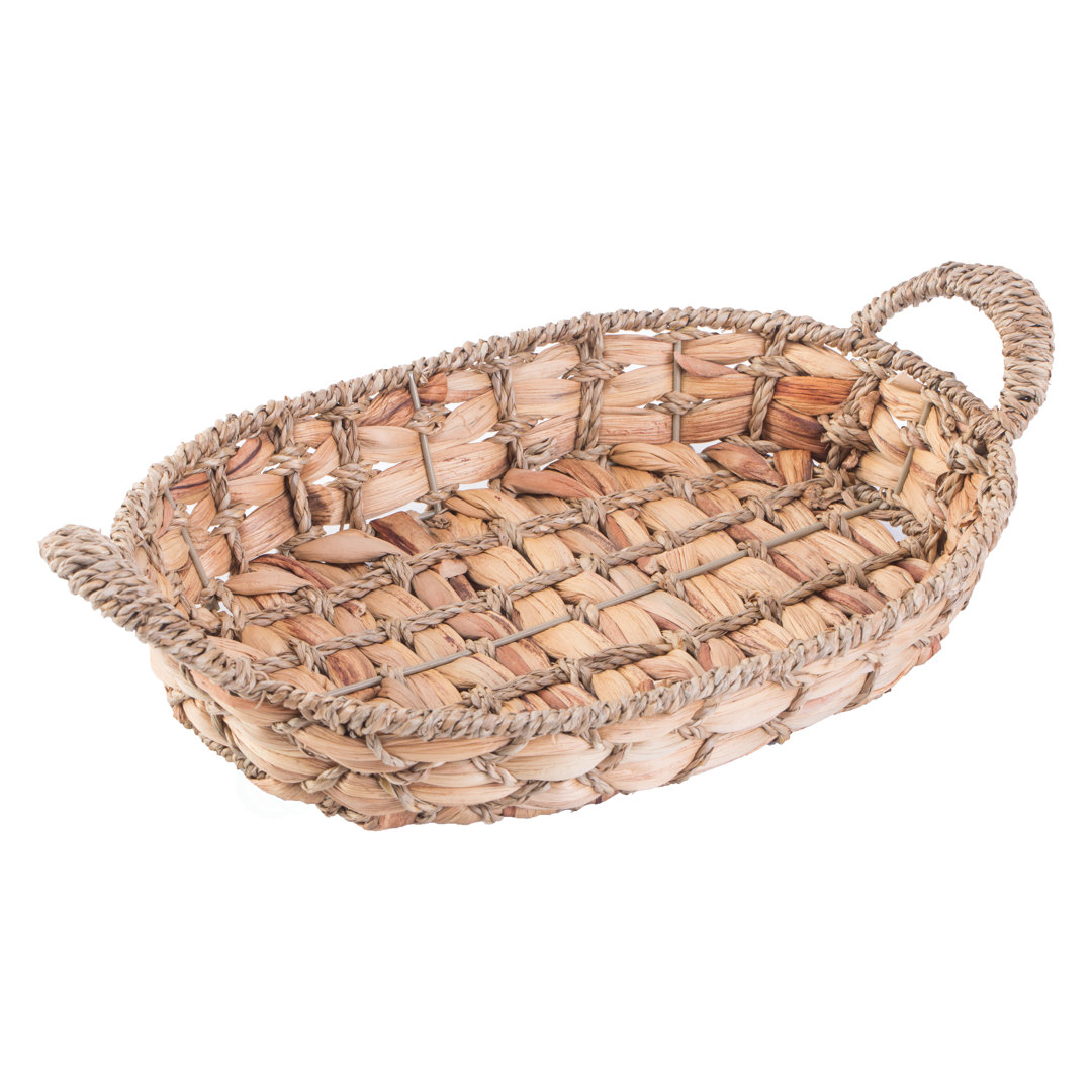 Vintiquewise Wicker Bread Basket Vintiquewise