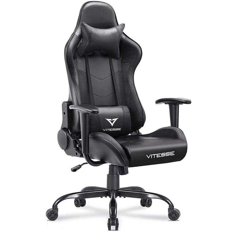 Racing Style Large Size High-Back PU Leather Gaming Chair BOSSIN